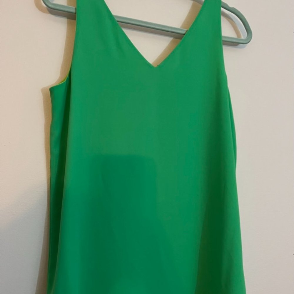 Lilly Pulitzer Women's Florin Reversible Tank - Green/Yellow